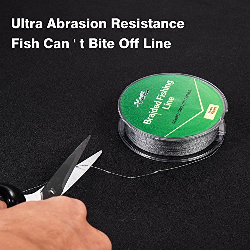 Braided Fishing Line 30LB 150YDS for Saltwater Fishing, Freshwater Fshing, Surf Fishing, Ice Fishing, Trout Fishing or Bass Fishing