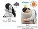 SmartTravel Travel Pillow Compact Inflatable Flight Sleep Pillow and Air Foot rest Dual use (1. M size (for those less than 5'7'' tall))