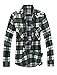 uxcell Men's Button Down Regular Fit Long Sleeve Check Plaid Flannel Shirts Green 38