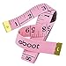 eBoot 60 Inch 150 cm Soft Tailor Tape Measure for Cloth Sewing Waist Bra Head Circumference Tailor Double Sided Cloth Ruler (Pink)