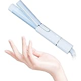 Ceramic Mini Curling Iron for Short Hair, Small Hair Curler Iron for Travel, Dual Voltage Curling Wand for Worldwide Trip(Bab