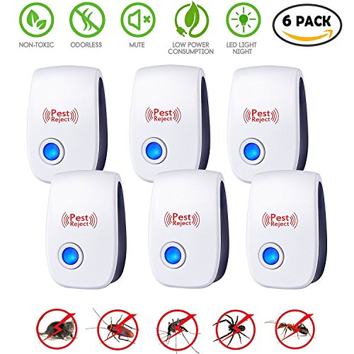 JUZIHAO 2018 UPGRADED Ultrasonic Pest Repeller JUZIHAO 2018 UPGRADED Ultrasonic Pest Repeller