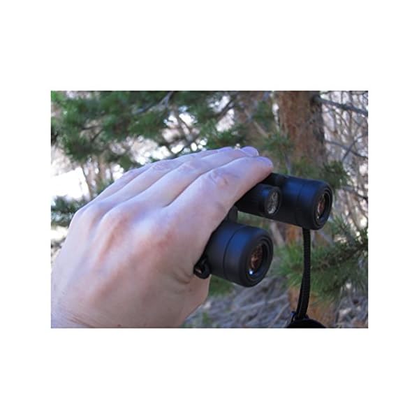 Leica 40253 Ultravid BR Robustes, wasserdichtes Kompaktfernglas mit AquaDura-Beschichtung, 10 x 25, Schwarz – Bild 5