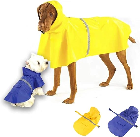 amazon dog raincoat with hood