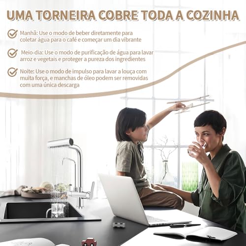 Torneira para Pia de Cozinha, Torneira de Cozinha, Torneira Cozinha Bancada, Torneira Pia Cozinha