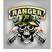 Army Ranger skull sticker/decal