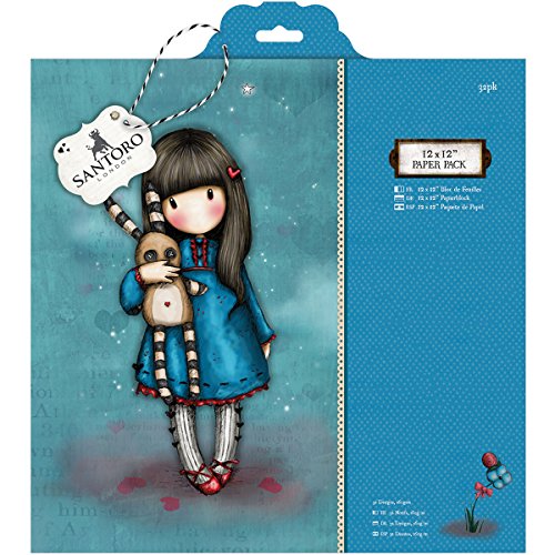 docrafts Gorjuss Paper Pack (32 Pack), 12 x 12