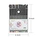 TANMIT Porous Fine Point Makers Fineliner Pen, Books Writing Noting Calendar School Art Projects, 12 Colors