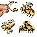 Pomeat Tortoise Shell Claw Clip French Hair Claw Clips Handmade Celluloid Acetate Tortoise Jaw Clip for Women Girls