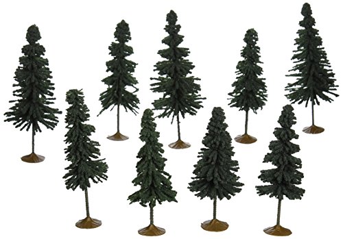 Bachmann Trains inches 4 inches  Spruce Trees 9 Per Box