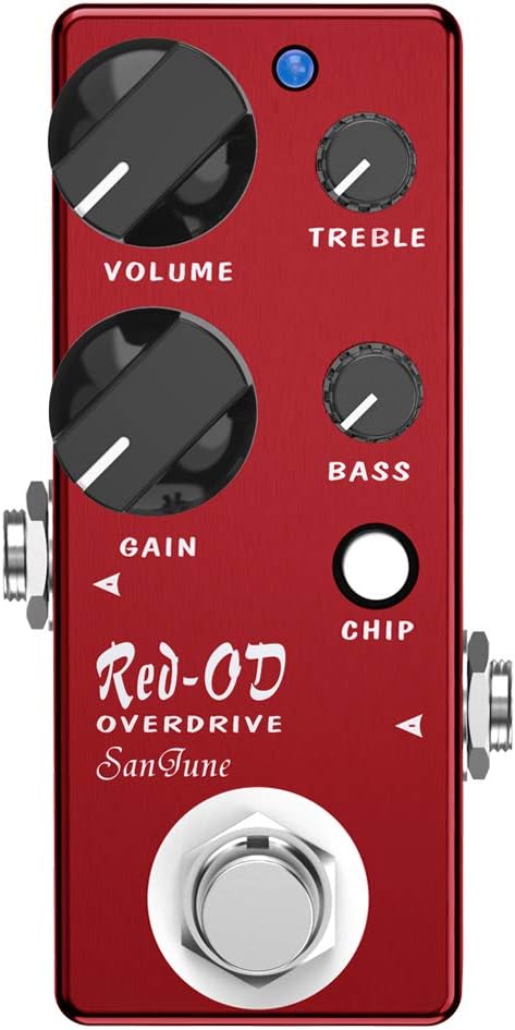 SanJune RED-OD Overdrive Guitar Effect Pedal