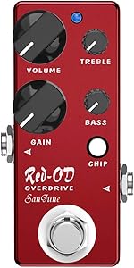 SanJune RED-OD Overdrive Guitar Effect Pedal