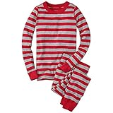 Hanna Andersson Little Boy Kids Long John Pajamas In Organic Cotton