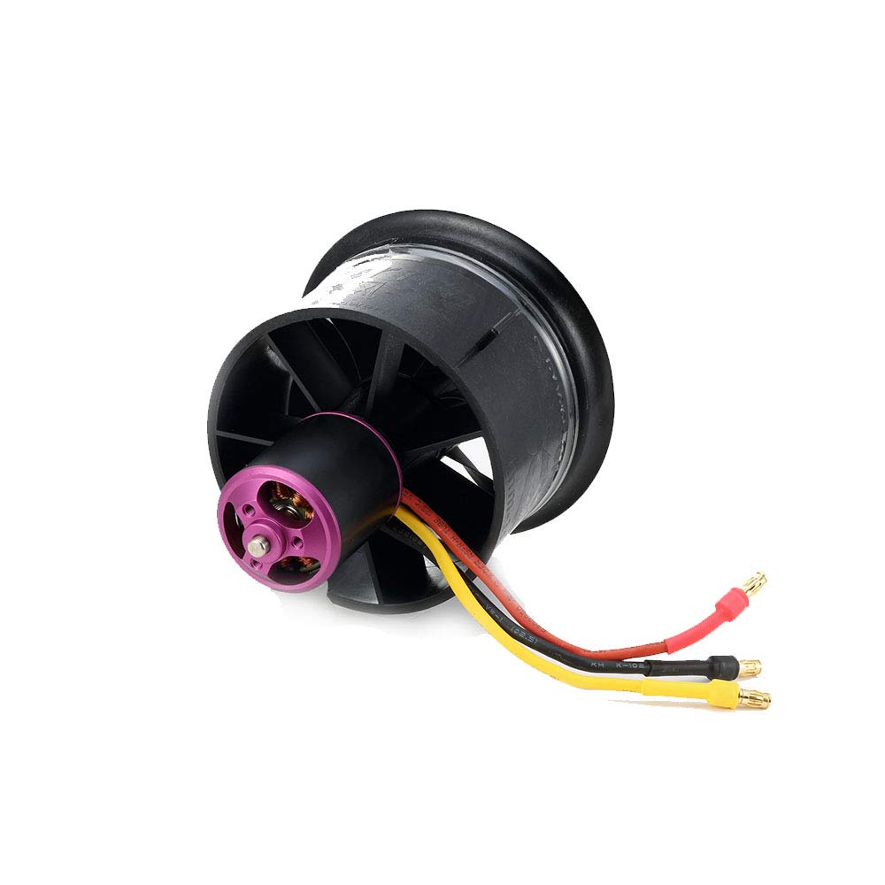 Buy Ducted Fan 64mm 11 Blades with RC Brushless Motor 3900KV/3S for RC
