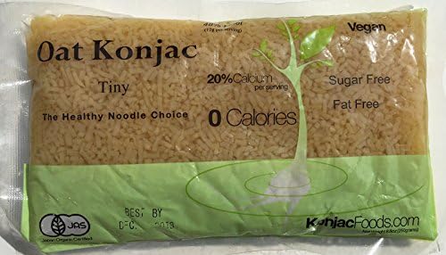Konjac Foods 24 Piece Oat Tiny Pasta, 8.8 oz.
