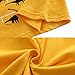 Boys Short Sleeve Cotton T-Shirt T Rex Dinosaur Shirt Graphic Tees Yellow Size 6/5-6