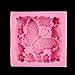 BAKER DEPOT Butterfly Soft Silicone Mold for Soap Handmade Soap Molds Fondant Mold