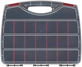 Sealey APAS20 Assortment Case 20 Compartment Storage Parts Organizer Box view 3