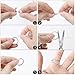 Ring Size Adjuster,Silicone Ring Guard,Rubbery Transparent Clear Ring Sizer for Any Loose Rings
