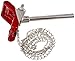 Talboys 916129 Nickel-Plated Zinc Large Chain Clamp, 35mm-280mm Holding Size, 206mm Overall Length