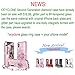 OCYCLONE iPhone Xs Max Case, Cute Glitter Luxury Bling Diamond Rhinestone Bumper with Ring Grip Kickstand Protective Thin Girly Pink iPhone Xs Max Case for Women Girl - Purple