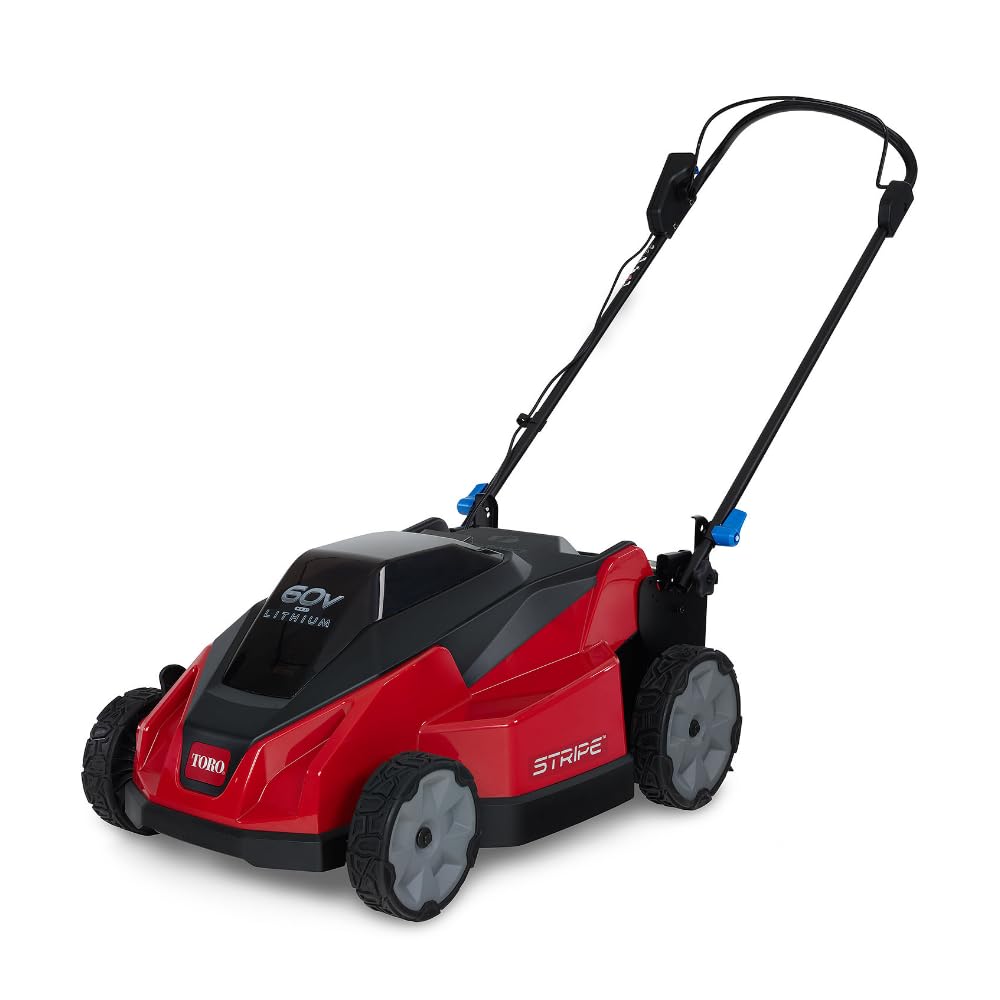 Photo 1 of Toro 60V MAX* 21 in. Stripe® Push Lawn Mower - Battery/Charger Not Included