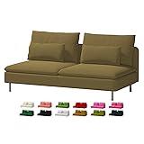 Custom Made Soderhamn Couch Velvet Replacement
