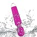 CNHIDEE Back Massager Wand Electric Personal Handheld Cellulite Guasha Massage Therapy Tool kneading Neck Foot Cordless Mini Waterproof Multi Speed 20X Rechargeable Silicone Therapeutic