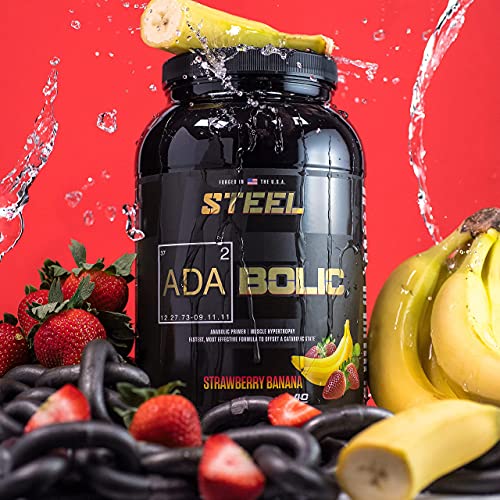 Steel Supplements ADABolic Pre Workout Muscle Builder for Men & Women
