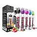 sharpro Infuser Water Bottle - Best Fruit Infusion Sports Bottle - Large 32oz - Flip Top Lid - Made of Durable Eastman Tritan primary