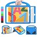 LEDNICEKER Kids Case for iPad 10.2 inch 2019, iPad 7th Gen Case with Built-in Screen Protector, Shockproof Lightweight Handle with Kickstand Case for iPad 7th Generation 10.2 inch, Blue primary