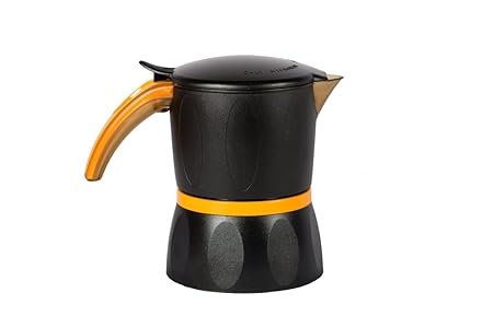 Mamy Caffettiera Da Per Microonde Microwave Nera Caffe Moka Espresso Cofee Maker
