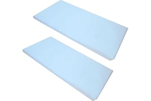 American Baby Company 2 Pack Fitted Nap Mat Sheet with Elastic Corners 24" x 48" x 4" - Soft & Breathable Microfiber Rest Mat Sheet or Nap Mat Cover for Daycare & Preschool, Blue