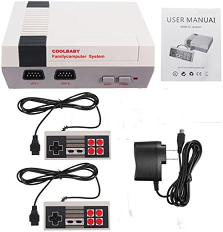 Game Consoles NES Case VFclar Classic Mini Family Game Consoles Built-in 500 TV Video Game with Dual Controllers(SD, AV socket),U.S. regulations