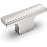 KOMOTIA 10 Pack Brushed Satin Nickel Kitchen Cabinet Knobs Silver Kitchen Hardware Cupboard Knobs Drawer Drawers