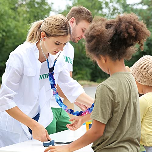 4 Pieces Stethoscope Covers with Removable Tube Handmade Stethoscope