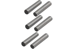 Ruilogod Steel GB117 20mm Length 4mm Small End Diameter Taper Pin 6pcs