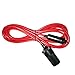 12V Car Cigarette Lighter Extension Cord, 12 Ft Heavy Duty Cable with DC Power Plug Socket for Auto Truck Vehicle RV Appliances