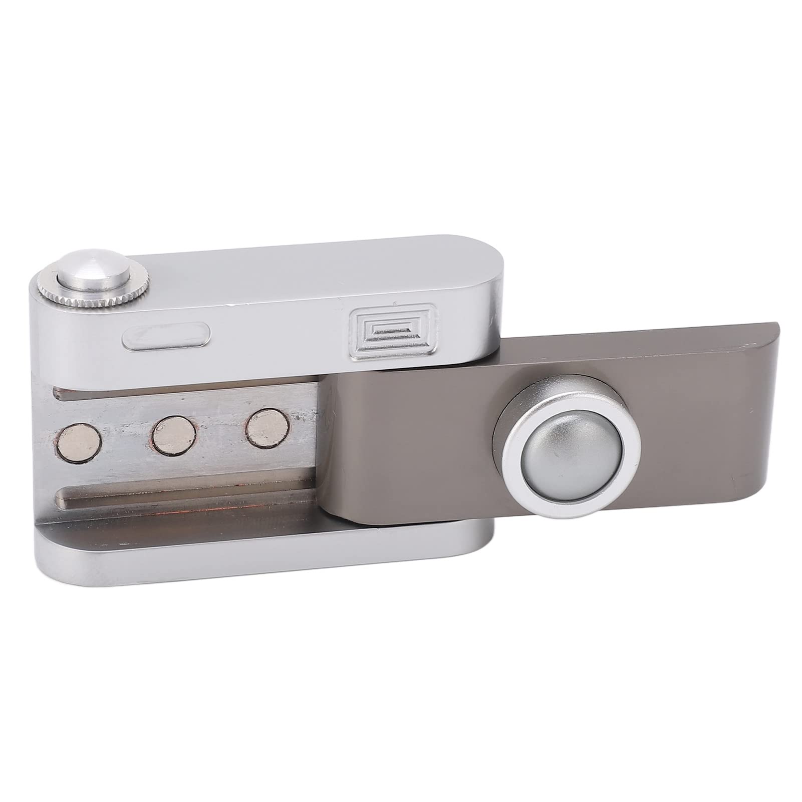 Dpofirs Fidget Slider Push Slider Fidget Clicker EDC Fidget Toys, Camera Shaped ADHD Push Slider Toy Adult Metal Press Click Anxiety Stress Relief Slider Toy for Office
