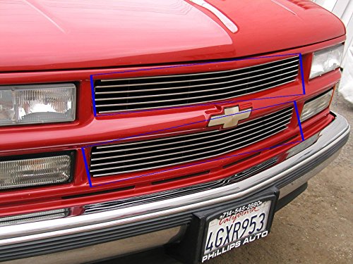 19941998 CHEVY SILVERADO UPPER BILLET GRILLE 2 Pieces