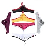 SiikWorld Mesh Convex Pouch Thong Pack of 6