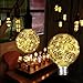 LED Globe Bulb For Ambient Light, KINGSO G95 DIY UL Listed Decorative Vintage Accent Light Bulb E27 Base 3W For Dinner Cafe Bar Attic Stairwell (Warm White)