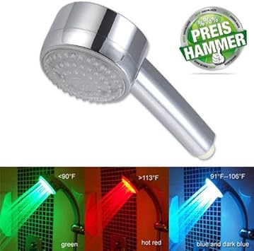 Led dusche duschkopf wellnessbrause Led dusche duschkopf wellnessbrause