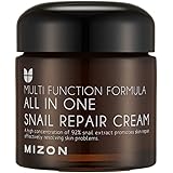 Snail Repair Cream 2.53 oz, Face Moisturizer with Snail Mucin Extract, All in One Snail Repair Cream, Recovery Cream, Korean 