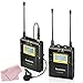 Saramonic UwMic9 96-Channel UHF Wireless Lavalier Microphone System for Canon Nikon Pentax Sony DSLR & Camcorders Video