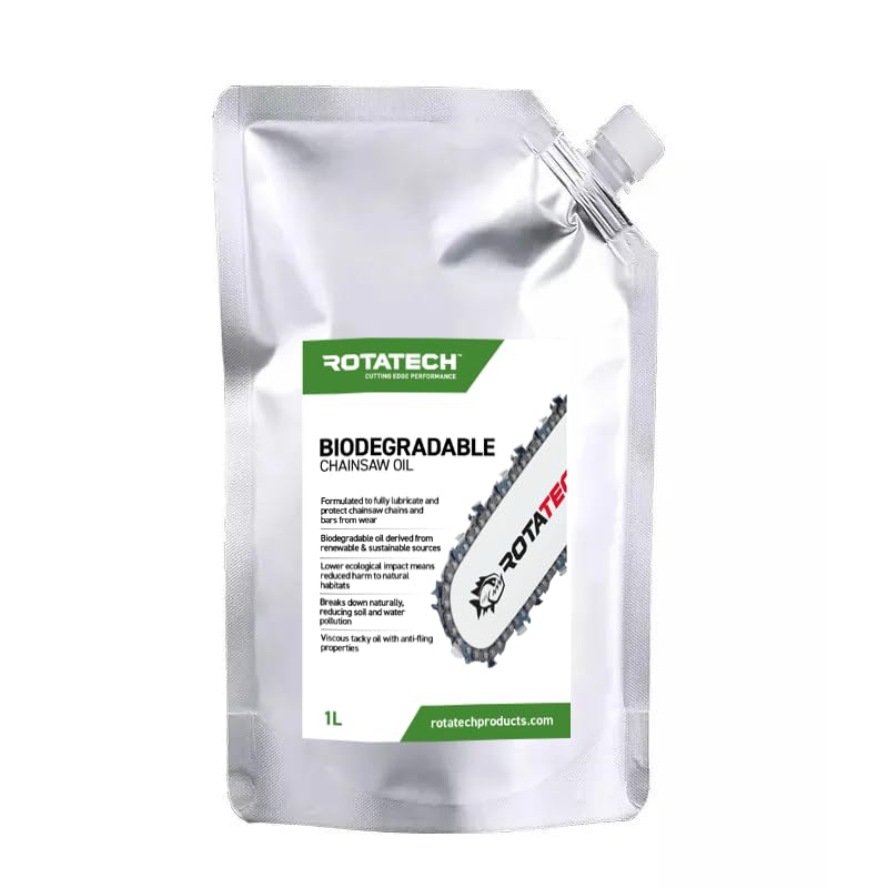 Rotatech Biodegradable Chainsaw Bar & Chain Oil 1L 1 Litre