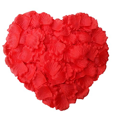 1000 Pieces Artificial Rose Petals – Fake Flower Petals For Wedding Party Decor