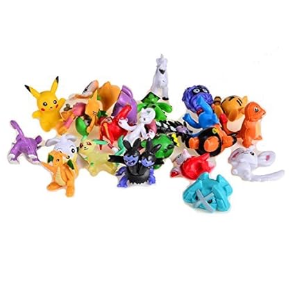 HT TOYS 24pcs Mini Monster Collection Figures Pokeball Toys Random