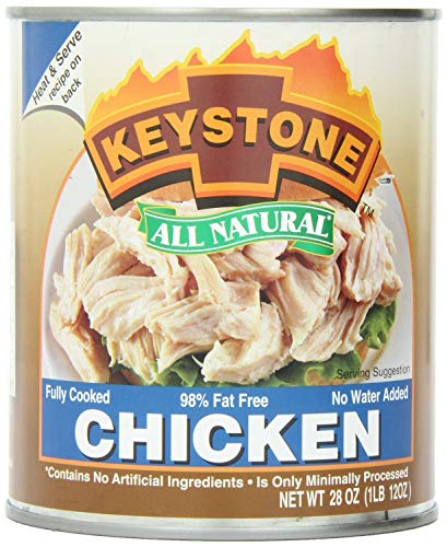 Keystone Meats All Natural Canned Chicken, 28 Ounce by Keystone Meats (Pack of 3)