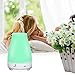 Aromatherapy Essential Oil Diffuser - 300 ML Portable Ultrasonic Aroma Humidifier with 7 Color Changing LED Lamps, Mist Mode Adjustment and Water-less Auto Shut-off Function